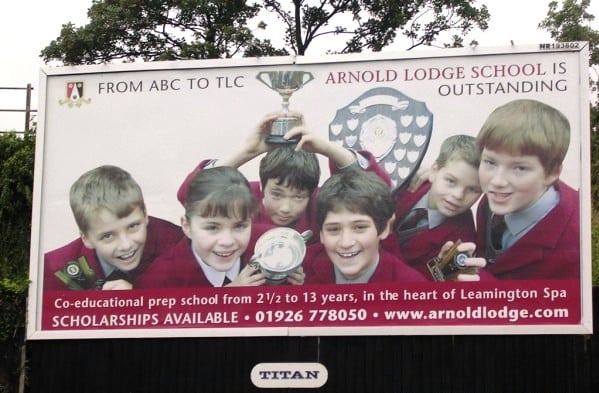 Schools Use Billboard Advertising